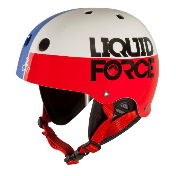 Kask do sportów wodnych LIQUID FORCE Fooshee Blue/Red/White