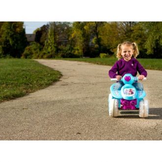 Disney Frozen Toddler Quad, Blue 6-Volt Ride-On