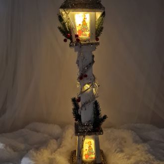 Latarenka lampion LED 60 cm Święta Boże Narodzenie
